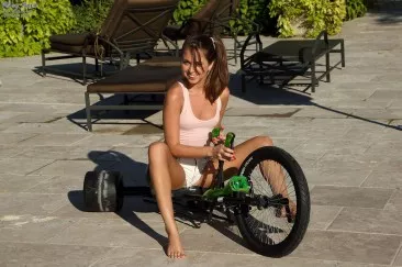 Соблазнительная малолетка Riley Reid оставила свою одежду и позирует голой прямо на улице!