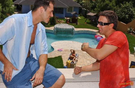 Грудастая блондинка Jasmine Rouge полна спермой после двойного проникновения